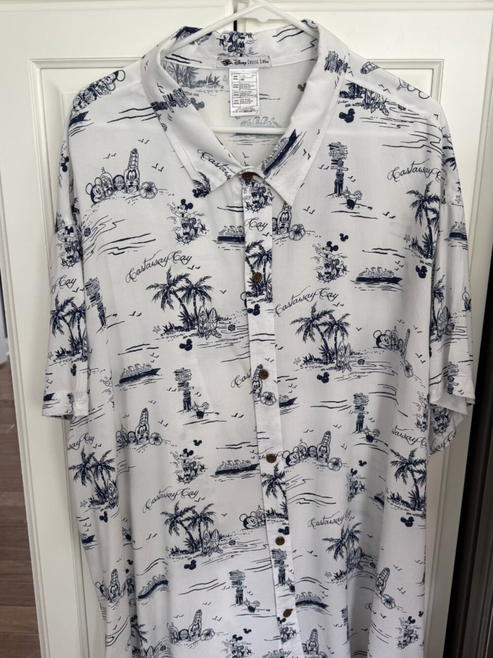 Disney Cruise Line Castaway Cay Tropical Shirt